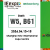 Weissenberg, expositor en la IE Expo China 2026 de Shanghái | Soluciones de soldadura de láminas termoplásticas