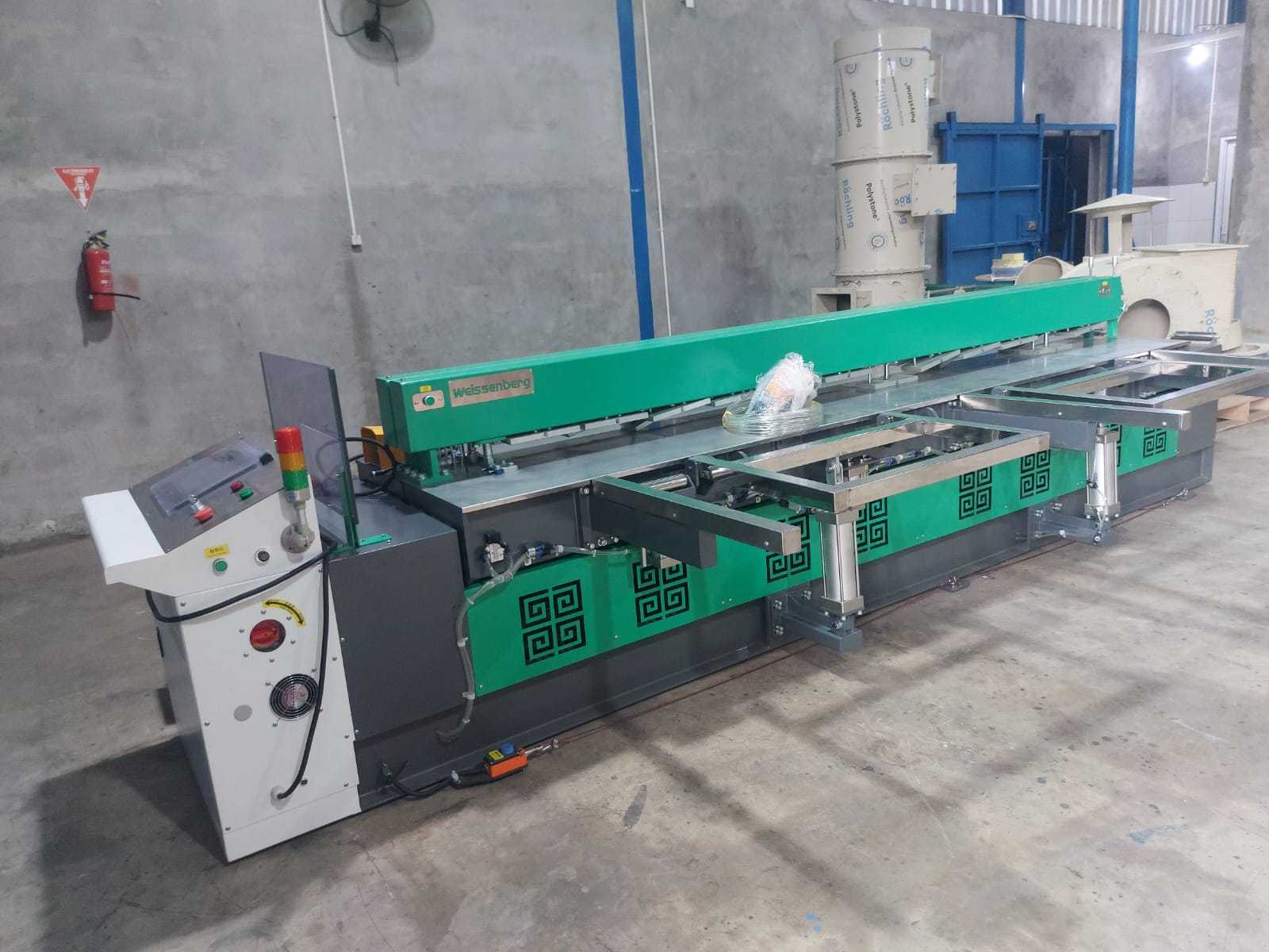 WeiBond 3000 plastic sheet butt welding machine for Indonesian customer