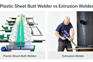 Soldadora a tope de láminas de plástico vs. Soldadora por extrusión: ¿Qué tecnología es la adecuada para su taller?