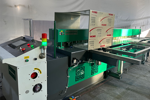 Weissenberg dual-function plastic sheet welding and bending machine used for chemical and plating tank fabrication