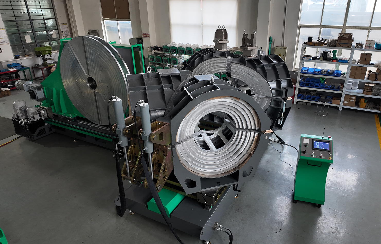 ATLA1200 CNC large diameter fitting fabrication machine