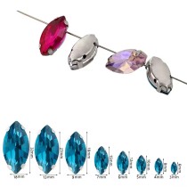 Custom Marquise Claw Rhinestones | Nail Art & Fashion Accessories