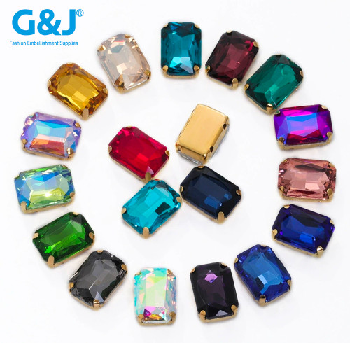 Four-clawed long rectangular claw drill | Fashion accessories