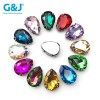 Four-claw design, teardrop-shaped rhinestone | accessory claw stone | jewelry accessorie | sew on rhinestones