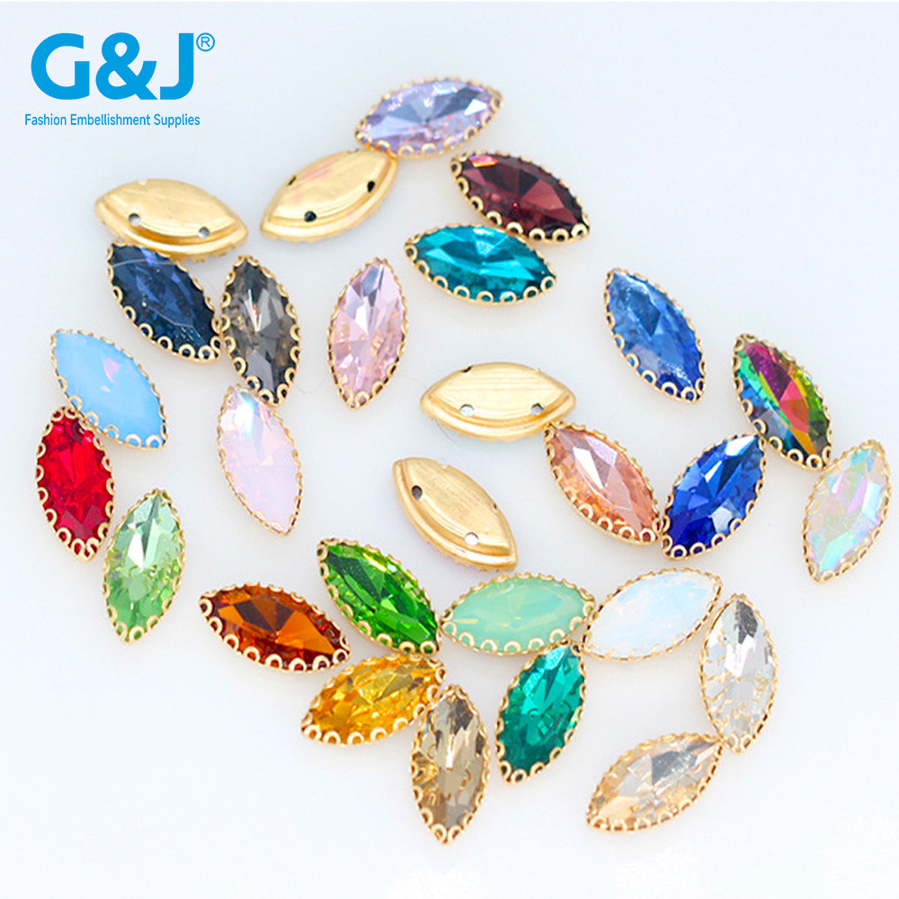 Horse Eye Wave Claw Rhinestone | accessory claw stone | jewelry accessorie | sew on rhinestones