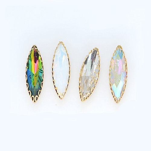 Horse Eye Wave Claw Rhinestone  | accessory claw stone | jewelry accessorie | sew on rhinestones