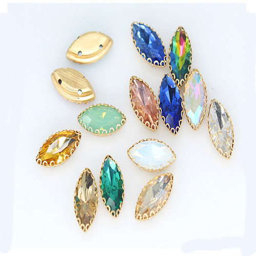 Horse Eye Wave Claw Rhinestone  | accessory claw stone | jewelry accessorie | sew on rhinestones