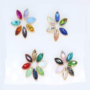 Horse Eye Wave Claw Rhinestone  | accessory claw stone | jewelry accessorie | sew on rhinestones