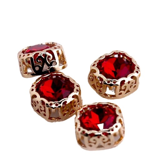 Fat SquareBird Nest Claw Rhinestone   | accessory claw stone | jewelry accessorie | sew on rhinestones