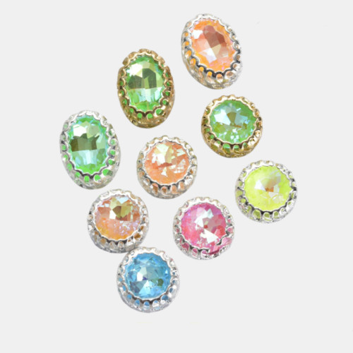 round Bird Nest Claw Rhinestone | accessory claw stone | jewelry accessorie | sew on rhinestones