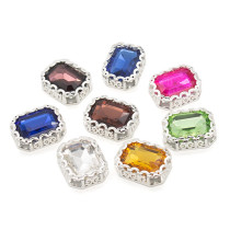 Rectangular octagon Bird Nest Claw Rhinestone | accessory claw stone | jewelry accessorie | sew on rhinestones