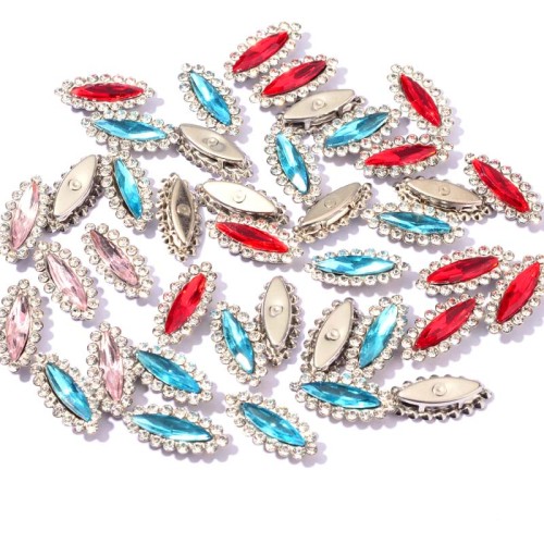 Marquise Sunflower Claw Rhinestones | accessory claw stone | jewelry accessorie | sew on rhinestones