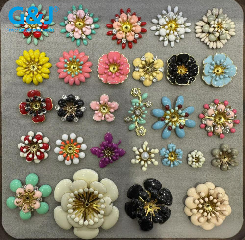 Glue Flower Rhinestones Collection 1 | Clasp Drill Series Oil Droplet Base | accessory claw stone | jewelry accessorie | sew on rhinestones