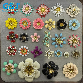 Glue Flower Rhinestones Collection 1 | Clasp Drill Series Oil Droplet Base | accessory claw stone | jewelry accessorie | sew on rhinestones