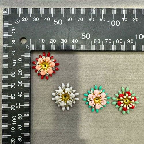 Glue Flower Rhinestones Collection 1 | Clasp Drill Series Oil Droplet Base | accessory claw stone | jewelry accessorie | sew on rhinestones