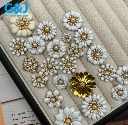 Glue Flower Rhinestones Collection 2 | Clasp Drill Series Oil Droplet Base | accessory claw stone | jewelry accessorie | sew on rhinestones