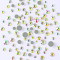 round Flatback Glass Rhinestones | Flat-bottomed crystal sheet | jewelry accessorie | sew on rhinestones