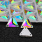 triangle Sew-on Glass Rhinestones |  Triangular hand sewing awl | jewelry accessorie | sew on rhinestones