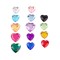 Heart-shaped Flatback Acrylic Rhinestones | wholesale acrylic | acrylic gemstones flat back