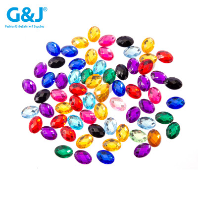 oval Flatback Acrylic Rhinestones | Flatback Acrylic  Rhinestones | acrylic gemstones flat back | acrylic sheet