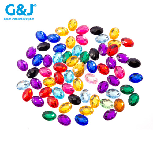 oval Flatback Acrylic Rhinestones | Flatback Acrylic Rhinestones | acrylic gemstones flat back | acrylic sheet