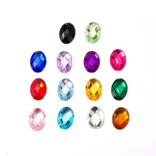 oval Flatback Acrylic Rhinestones | Flatback Acrylic Rhinestones | acrylic gemstones flat back | acrylic sheet