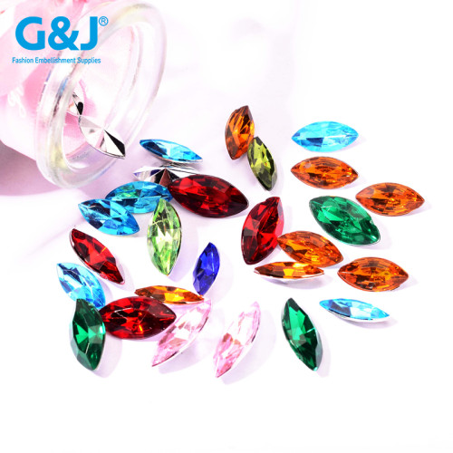 Marquise Pointback Acrylic Rhinestones | Wholesale Acrylic Rhinestones | acrylic sheet