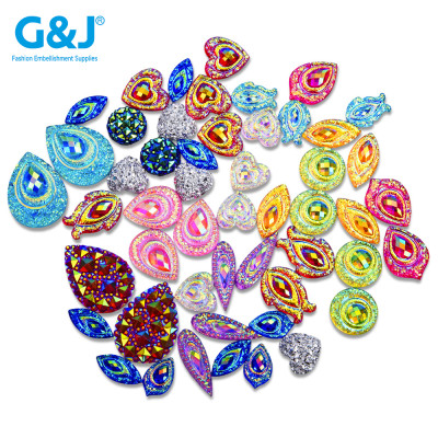 drop shape Fancy Shape Resin Rhinestones | Wholesale Resin Rhinestones | jewelry accessorie | sew on rhinestones
