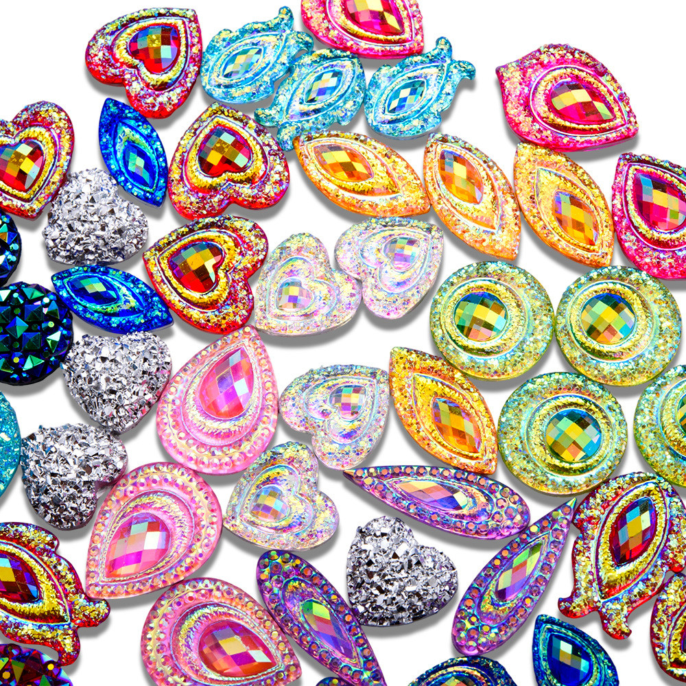 drop shape Fancy Shape Resin Rhinestones 