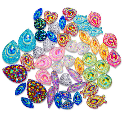 drop shape Fancy Shape Resin Rhinestones | Wholesale Resin Rhinestones | jewelry accessorie | sew on rhinestones