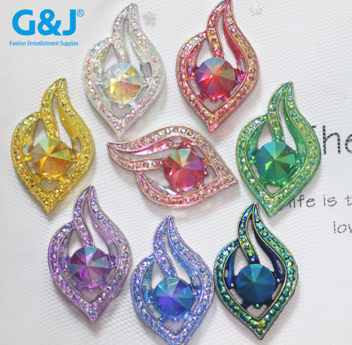 flame Fancy Shape Resin Rhinestones | Wholesale Resin Rhinestones | jewelry accessorie | sew on rhinestones