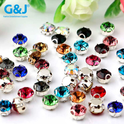 round 2D Claw Rhinestone | Wholesale Claw Rhinestones | Fashion garment decoration | jewelry accessorie