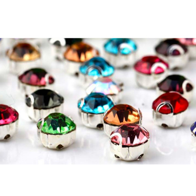 round 2D Claw Rhinestone | Wholesale Claw Rhinestones | Fashion garment decoration | jewelry accessorie