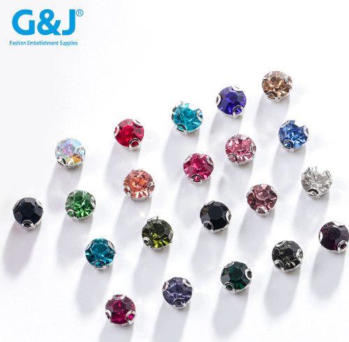 round 3D Claw Rhinestone | Wholesale CLaw Rhinestones | glass diamond