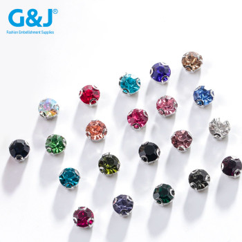 round 3D Claw Rhinestone | Wholesale CLaw Rhinestones | glass diamond