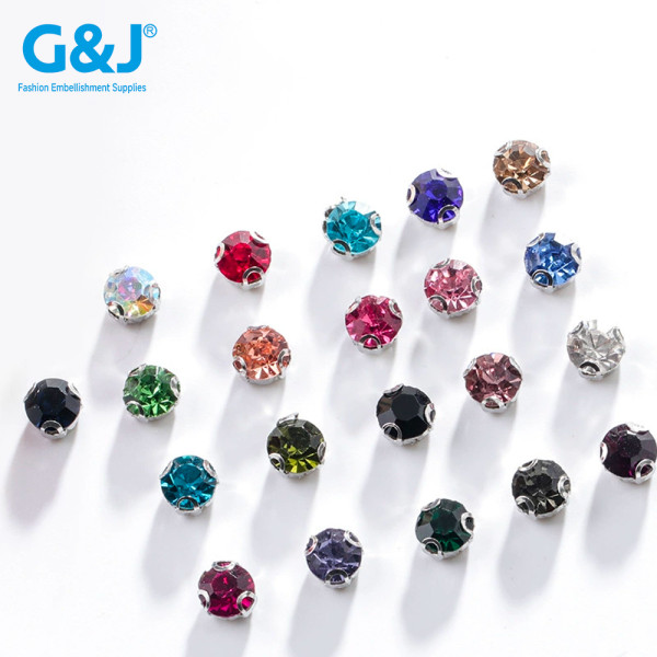 round 3D Claw Rhinestone | Wholesale CLaw Rhinestones | glass diamond