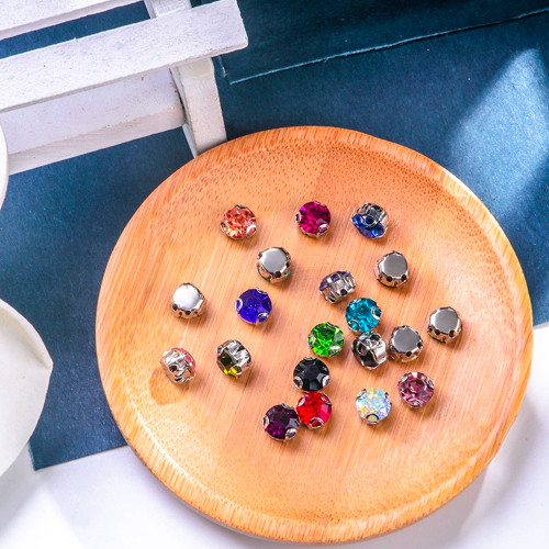 round 3D Claw Rhinestone | Wholesale CLaw Rhinestones | glass diamond