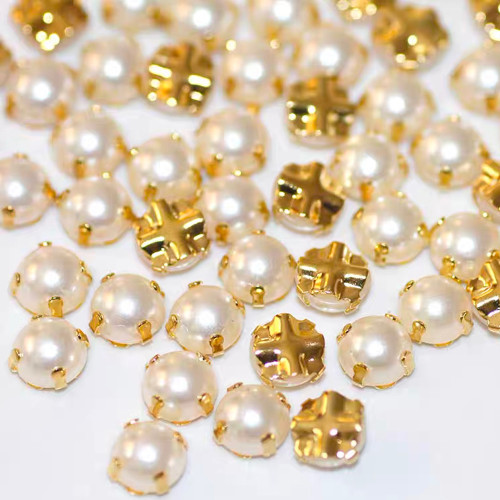 Cross Claw Rhinestones |jewelry accessorie | pendant pearl | baroque pearl pendant