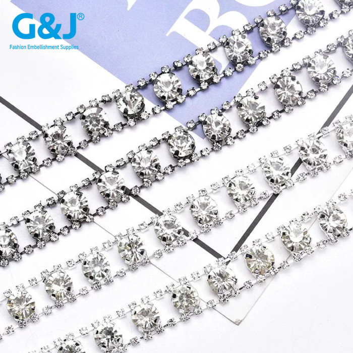 Weld Claw Rhinestone Chain | accessory claw stone | jewelry accessorie | sew on rhinestones Share