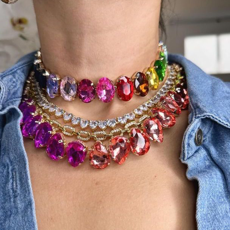 acrylic gemstones flat back