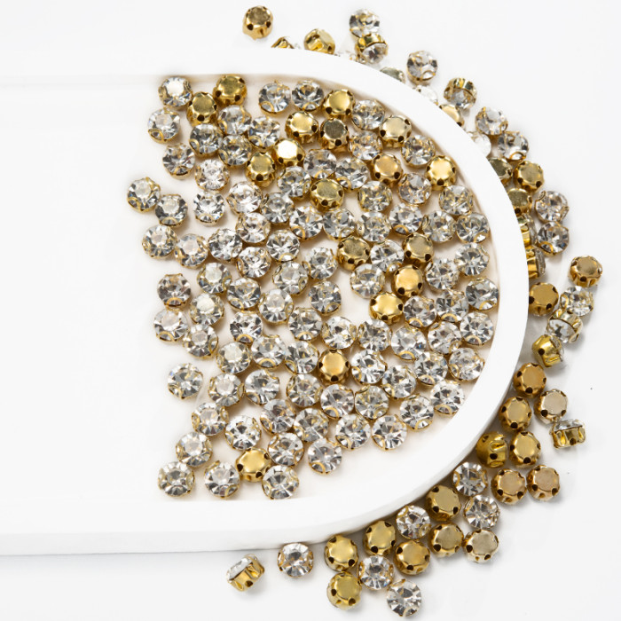 2D Prong-set Diamond | accessory claw stone | jewelry accessorie | sew on rhinestones