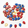 Bezel-set teardrop glass rhinestone | accessory claw stone | jewelry accessorie | sew on rhinestones