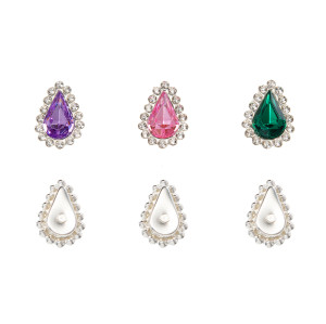 Triangle Sunflower Glass Rhinestones | accessory claw stone | jewelry accessorie | sew on rhinestones