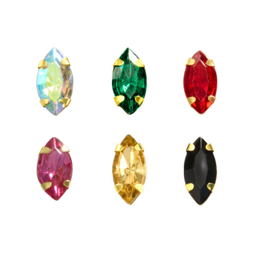 4 Claw Rhinestone  Marquise Rhinestones | accessory claw stone | jewelry accessorie | sew on rhinestones