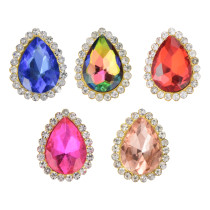 teardrop shapeSunflower Claw Rhinestones | accessory claw stone | jewelry accessorie | sew on rhinestones