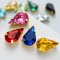 Slender teardrop shape 4 Claw Rhinestone| accessory claw stone | jewelry accessorie | sew on rhinestones