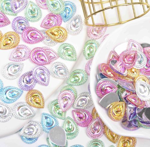 Eye Fancy Shape Resin Rhinestones | Wholesale Resin Rhinestones | jewelry accessorie | sew on rhinestones