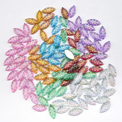 Marquise Flatback Resin Rhinestones | Wholesale Resin Rhinestones | jewelry accessorie | sew on rhinestones