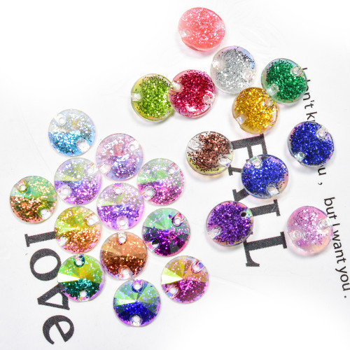 Round Sew-on Resin Rhinestone | Wholesale Resin Rhinestones | jewelry accessorie | sew on rhinestones