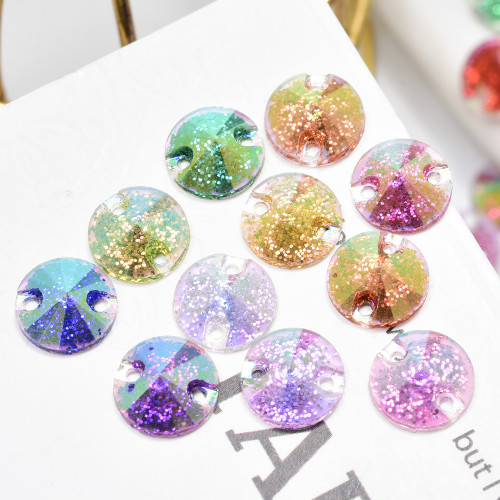 Round Sew-on Resin Rhinestone | Wholesale Resin Rhinestones | jewelry accessorie | sew on rhinestones